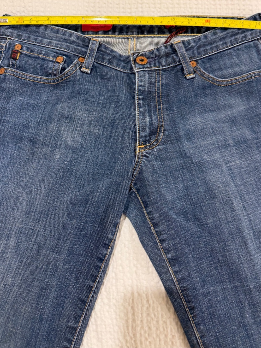 AG WOMEN’S THE CLUB STRETCH FLARE JEANS SZ 29R Great Condition - Picture 7 of 14